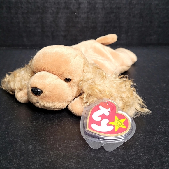 TY Beanie Babies Spunky The Cocker Spaniel - Picture 2 of 10